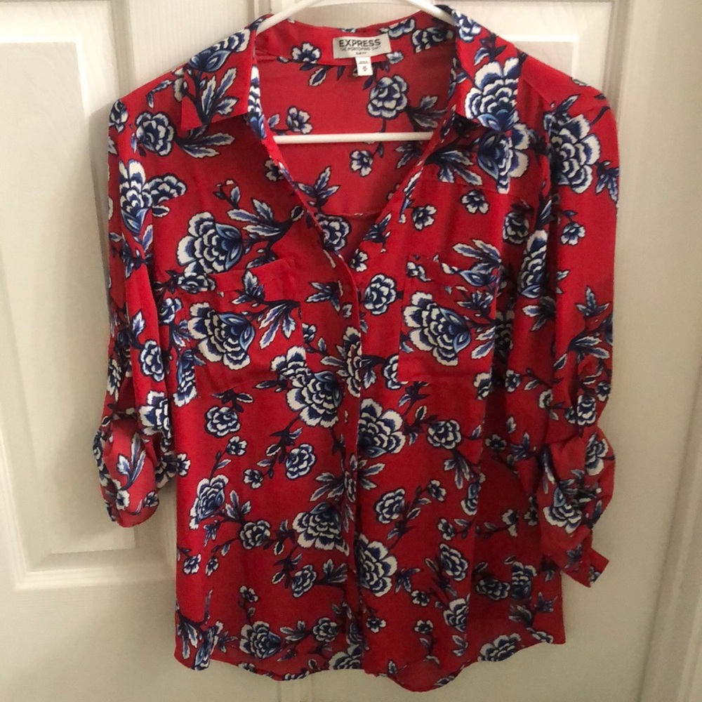 Express Portafino Slim Fit shirt